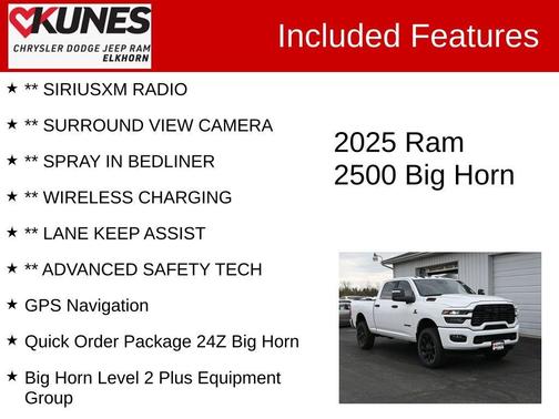 2025 RAM 2500 Big Horn