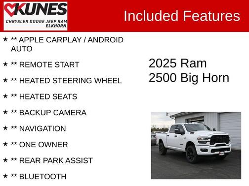 2025 RAM 2500 Big Horn