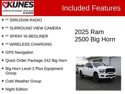 2025 RAM 2500 Big Horn