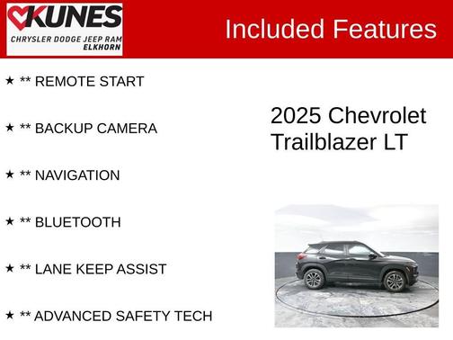 2025 Chevrolet Trailblazer LT
