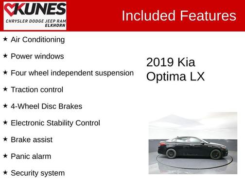 2019 Kia Optima LX