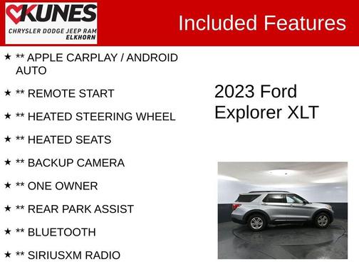 2023 Ford Explorer XLT