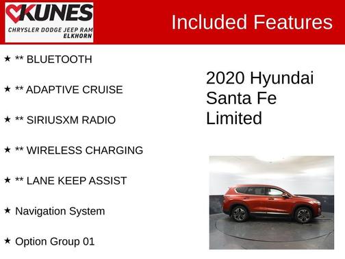 2020 Hyundai SANTA FE 2.0T Limited
