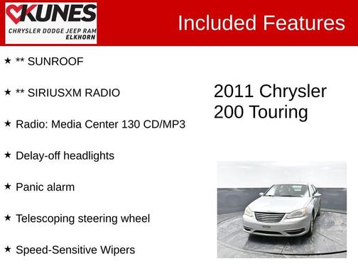 2011 Chrysler 200 Touring