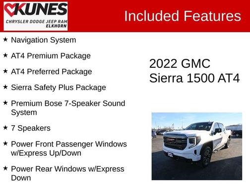 2022 GMC Sierra 1500 AT4