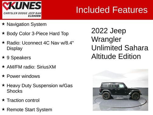 2022 Jeep Wrangler Unlimited Sahara Altitude