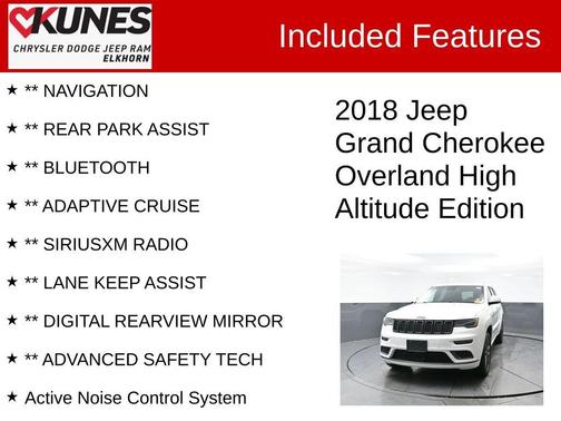 2018 Jeep Grand Cherokee High Altitude