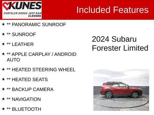 2024 Subaru Forester Limited