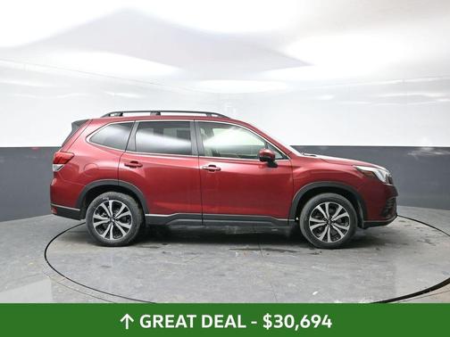 Crimson Red Pearl 2024 Subaru Forester Limited