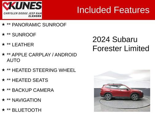 2024 Subaru Forester Limited