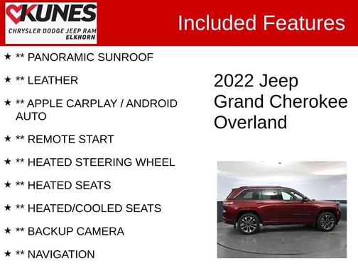 2022 Jeep Grand Cherokee Overland