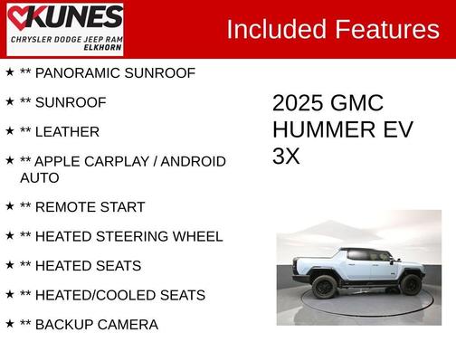 2025 GMC HUMMER EV Pickup 3X
