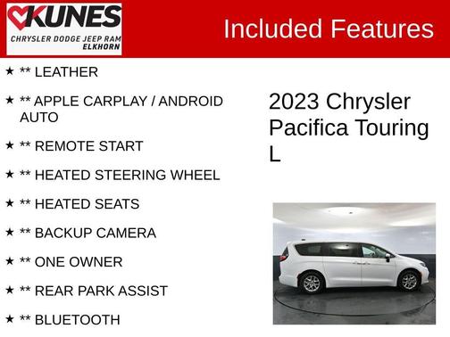 2023 Chrysler Pacifica Touring-L