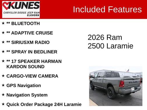 2026 RAM 2500 Laramie
