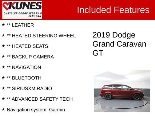 2019 Dodge Grand Caravan GT