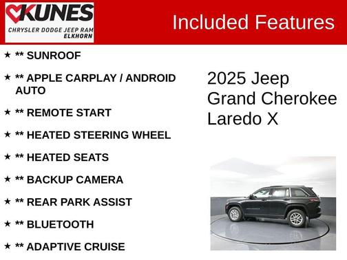 2025 Jeep Grand Cherokee Laredo X