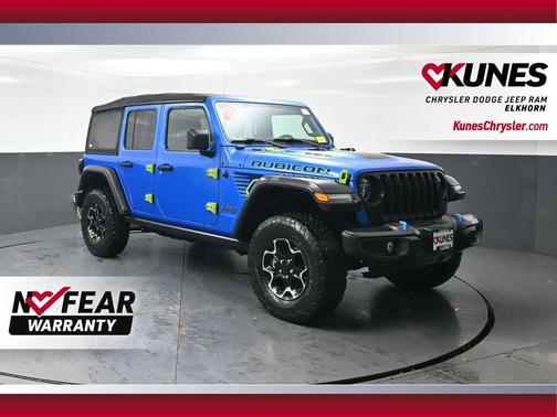 Hydro Blue Pearl 2021 Jeep Wrangler Unlimited 4xe Rubicon