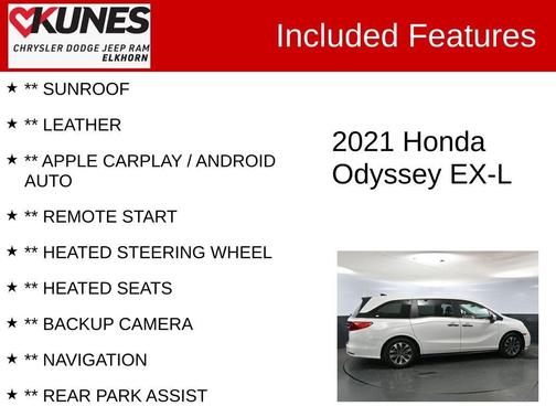 2021 Honda Odyssey EX-L