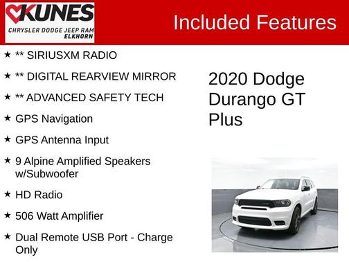 2020 Dodge Durango GT
