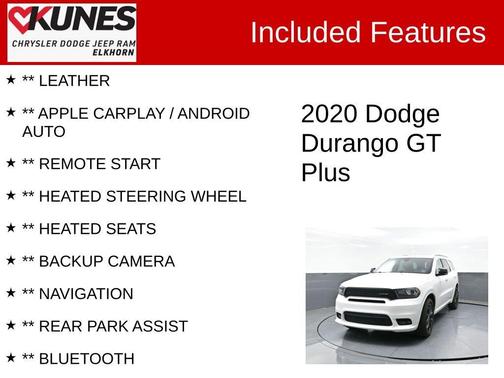 2020 Dodge Durango GT