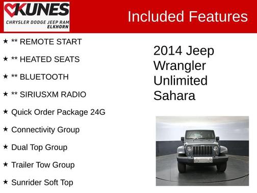 2014 Jeep Wrangler Unlimited Sahara