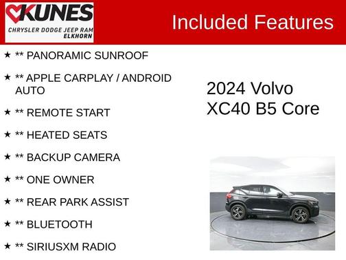 2024 Volvo XC40 B5 Core