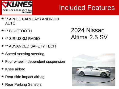 2024 Nissan Altima 2.5 SV