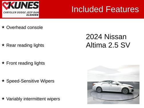 2024 Nissan Altima 2.5 SV
