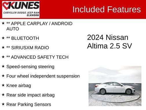 2024 Nissan Altima 2.5 SV