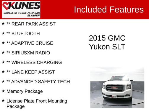 2015 GMC Yukon SLT