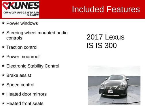 2017 Lexus IS 300 Base