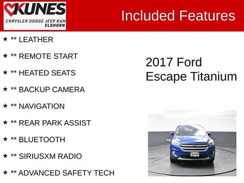 2017 Ford Escape Titanium