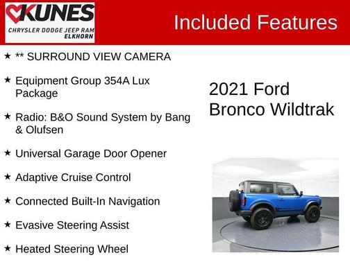 2021 Ford Bronco Wildtrak