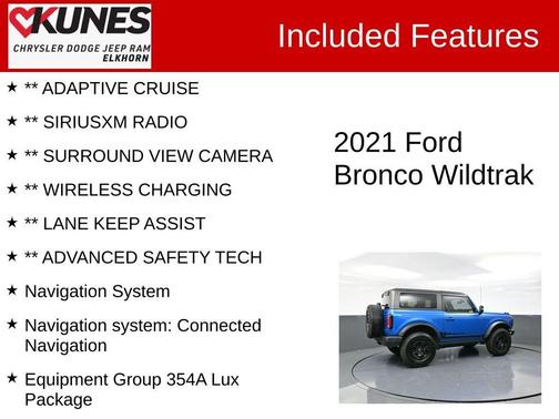 2021 Ford Bronco Wildtrak