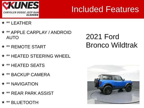 2021 Ford Bronco Wildtrak