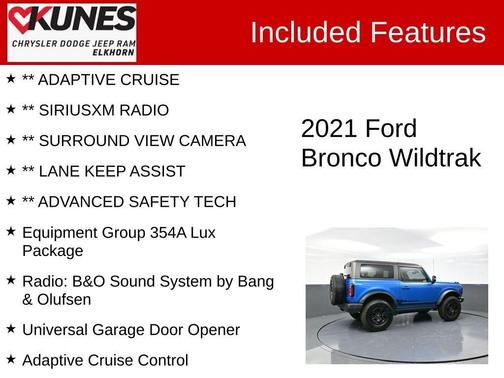 2021 Ford Bronco Wildtrak