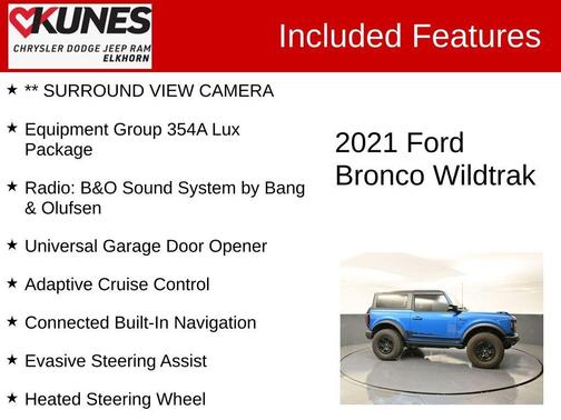 2021 Ford Bronco Wildtrak