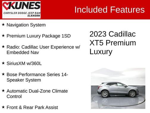 2023 Cadillac XT5 Premium Luxury