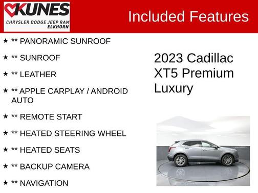 2023 Cadillac XT5 Premium Luxury