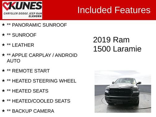 2019 RAM 1500 Laramie