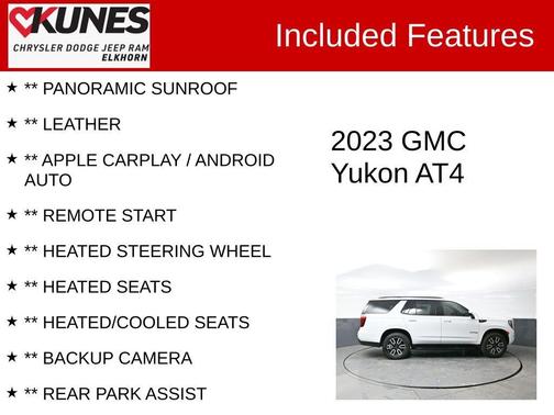 2023 GMC Yukon AT4