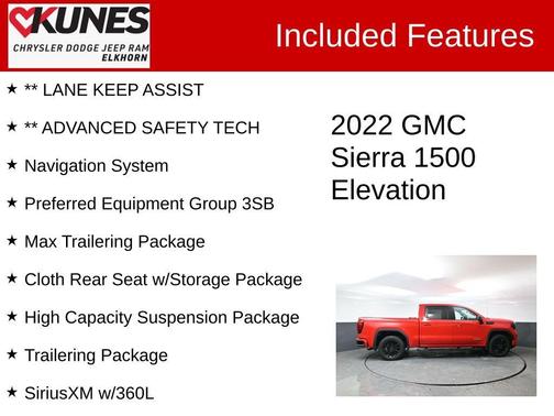 2022 GMC Sierra 1500 Elevation