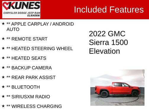 2022 GMC Sierra 1500 Elevation