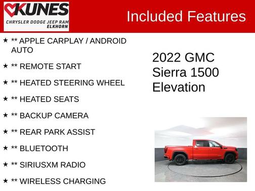 2022 GMC Sierra 1500 Elevation