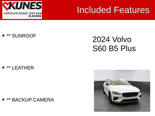 2024 Volvo S60 B5 Plus Black Edition