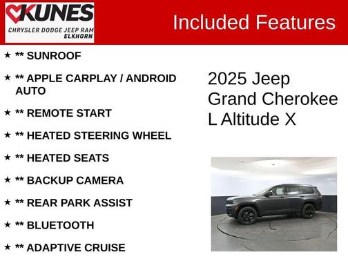 2025 Jeep Grand Cherokee L Laredo