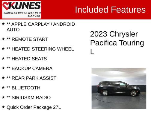 2023 Chrysler Pacifica Touring-L