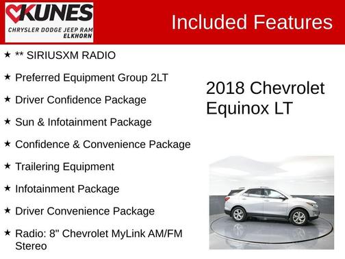2018 Chevrolet Equinox 2LT