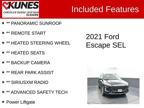 2021 Ford Escape SEL