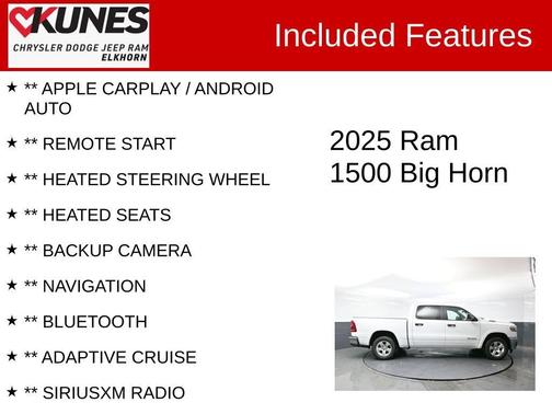 2025 RAM 1500 Big Horn/Lone Star